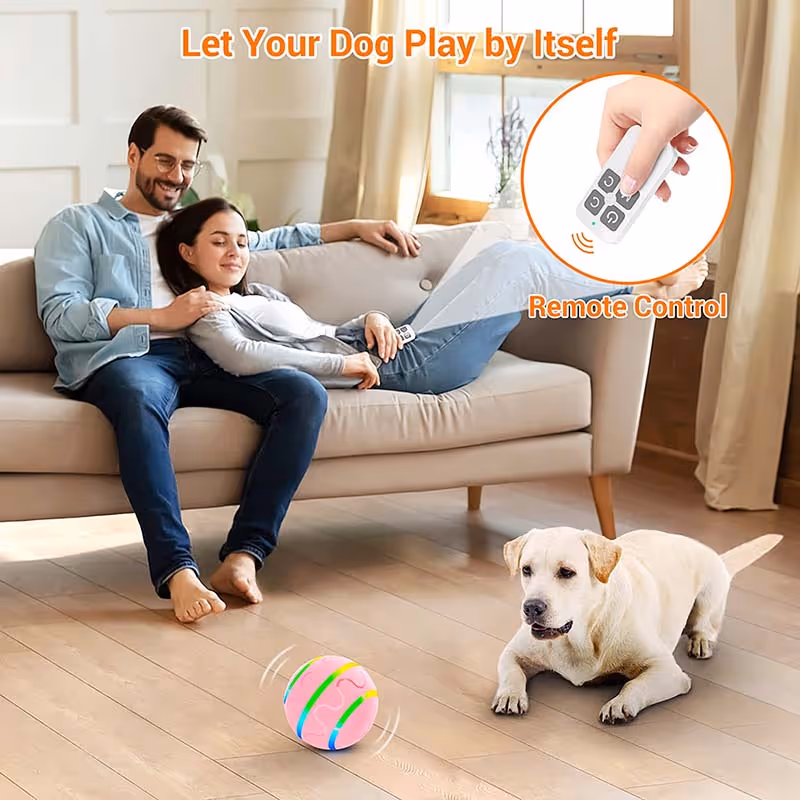 Pet Automatic Interactive Ball - endless fun for your furry friend